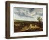 Landscape (Oil on Canvas)-Guillam Dubois-Framed Giclee Print