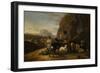 Landscape (Oil on Canvas)-Jan Baptist Weenix-Framed Giclee Print