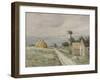 Landscape (Oil on Canvas)-Jean-Charles Cazin-Framed Giclee Print