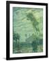 Landscape (Oil on Cardboard; Pastel/Chalk Sketch on Reverse)-Henry Ossawa Tanner-Framed Giclee Print