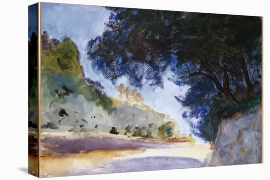 Landscape, Olive Trees, Corfu, 1909-John Singer Sargent-Stretched Canvas