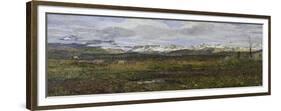 Landscape on Maloja or Return to His Hometown, 1895-Giovanni Segantini-Framed Giclee Print