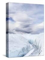 Landscape on the Greenland Ice Sheet near Kangerlussuaq. Greenland-Martin Zwick-Stretched Canvas