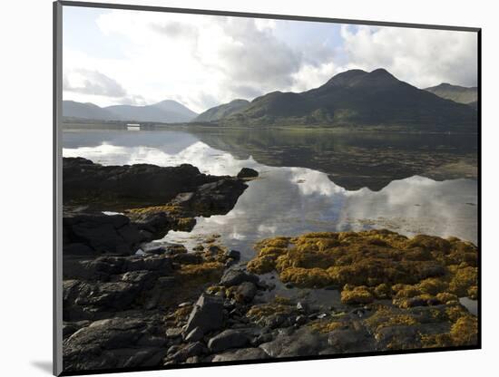 Landscape on the Isle of Mull, Inner Hebrides, Scotland, United Kingdom, Europe-Mark Harding-Mounted Photographic Print