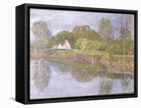 Landscape on the Lys, One Morning in May, 1902-Emile Claus-Framed Stretched Canvas