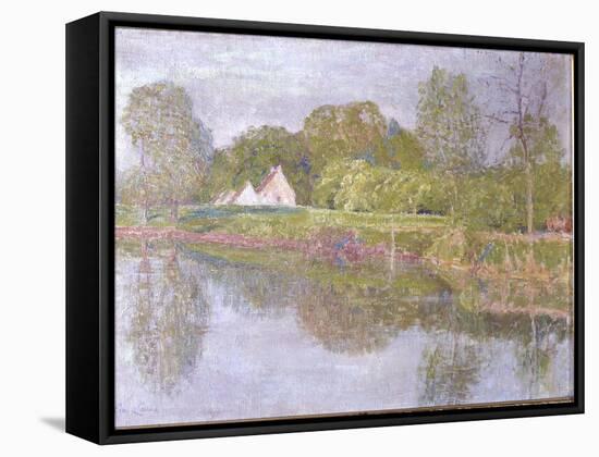 Landscape on the Lys, One Morning in May, 1902-Emile Claus-Framed Stretched Canvas