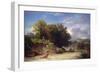 Landscape on the Outskirts of Rome, 1853-Jean Achille Benouville-Framed Giclee Print