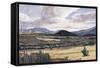 Landscape on the Way to Teotitlan, 1999-Pedro Diego Alvarado-Framed Stretched Canvas