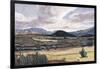 Landscape on the Way to Teotitlan, 1999-Pedro Diego Alvarado-Framed Giclee Print