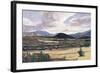 Landscape on the Way to Teotitlan, 1999-Pedro Diego Alvarado-Framed Giclee Print