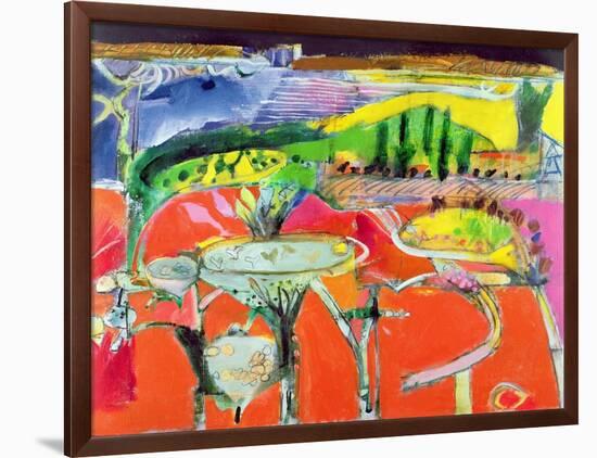 Landscape: Orvieto, 1997-Derek Balmer-Framed Giclee Print