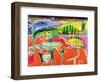 Landscape: Orvieto, 1997-Derek Balmer-Framed Premium Giclee Print