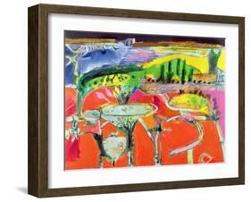 Landscape: Orvieto, 1997-Derek Balmer-Framed Giclee Print