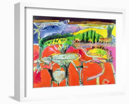 Landscape: Orvieto, 1997-Derek Balmer-Framed Giclee Print