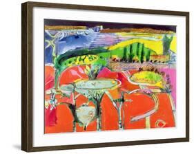 Landscape: Orvieto, 1997-Derek Balmer-Framed Giclee Print