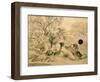 Landscape Panels-Yosa Buson-Framed Giclee Print