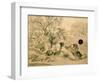 Landscape Panels-Yosa Buson-Framed Giclee Print