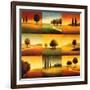 Landscape Perspectives-Gregory Williams-Framed Premium Giclee Print