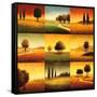 Landscape Perspectives-Gregory Williams-Framed Stretched Canvas