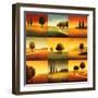 Landscape Perspectives-Gregory Williams-Framed Art Print