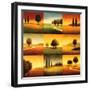 Landscape Perspectives-Gregory Williams-Framed Art Print