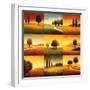 Landscape Perspectives-Gregory Williams-Framed Art Print