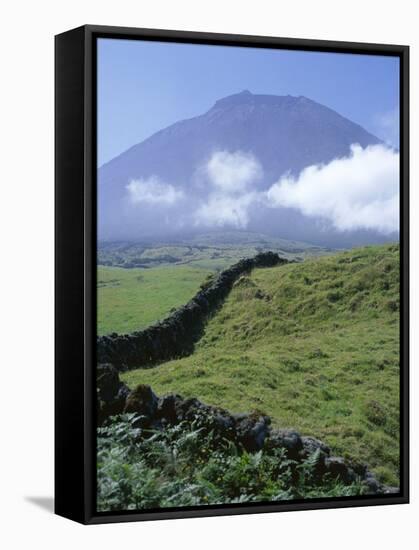 Landscape, Pico, Azores Islands, Portugal, Atlantic-David Lomax-Framed Stretched Canvas