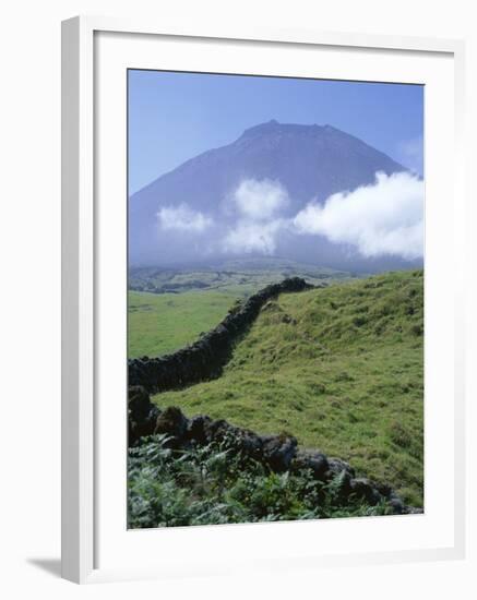 Landscape, Pico, Azores Islands, Portugal, Atlantic-David Lomax-Framed Photographic Print