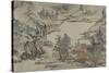 Landscape, Qing Dynasty (1644-1912), Late 17th Century-Shengmo Xiang-Stretched Canvas