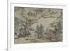 Landscape, Qing Dynasty (1644-1912), Late 17th Century-Shengmo Xiang-Framed Giclee Print