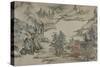 Landscape, Qing Dynasty (1644-1912), Late 17th Century-Shengmo Xiang-Stretched Canvas