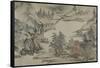 Landscape, Qing Dynasty (1644-1912), Late 17th Century-Shengmo Xiang-Framed Stretched Canvas