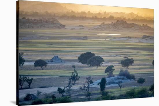 Landscape,  Rajasthan, India-Art Wolfe Wolfe-Stretched Canvas