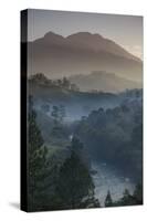 Landscape, Rio Lanquin, Lanquin, Guatemala, Central America-Colin Brynn-Stretched Canvas