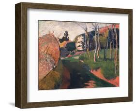 Landscape, Saint-Briac, 1889-Emile Bernard-Framed Giclee Print