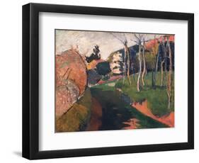 Landscape, Saint-Briac, 1889-Emile Bernard-Framed Giclee Print