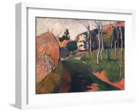 Landscape, Saint-Briac, 1889-Emile Bernard-Framed Giclee Print