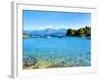 Landscape, Saint Florent Creek, Mediterranean, Corsica, France-Philippe Hugonnard-Framed Photographic Print