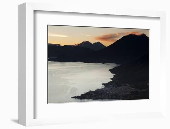 Landscape, San Pedro, Lago Atitlan, Guatemala, Central America-Colin Brynn-Framed Photographic Print