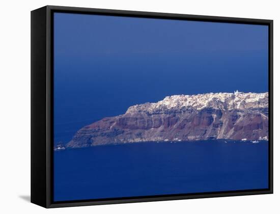 Landscape, Santorini, Greece-Keren Su-Framed Stretched Canvas