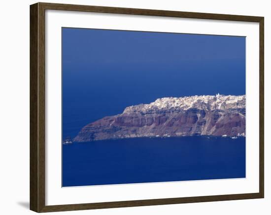 Landscape, Santorini, Greece-Keren Su-Framed Photographic Print