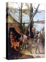 Landscape Scene, Legend of Saint Christopher, C1520-1559-Jan Mandyn-Stretched Canvas