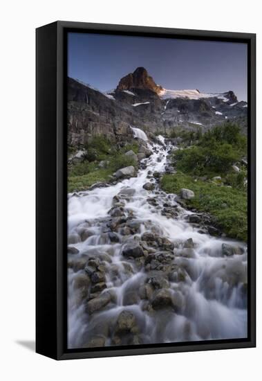 Landscape, Slalok Mountain, Joffre Lakes Provincial Park, British Columbia, Canada, North America-Colin Brynn-Framed Stretched Canvas