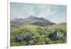 Landscape, Snowdon-Frederick William Hayes-Framed Giclee Print