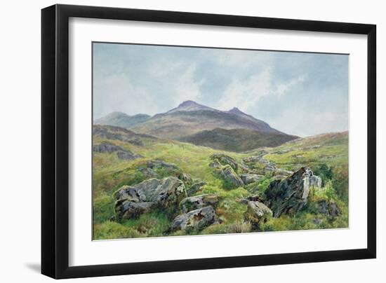 Landscape, Snowdon-Frederick William Hayes-Framed Giclee Print