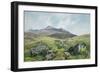 Landscape, Snowdon-Frederick William Hayes-Framed Giclee Print