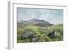Landscape, Snowdon-Frederick William Hayes-Framed Giclee Print