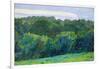 Landscape, Somerset, 1917 (Oil on Canvas)-Harold Gilman-Framed Giclee Print