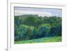 Landscape, Somerset, 1917 (Oil on Canvas)-Harold Gilman-Framed Giclee Print