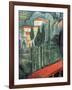 Landscape, South of France, 1919-Amedeo Modigliani-Framed Giclee Print